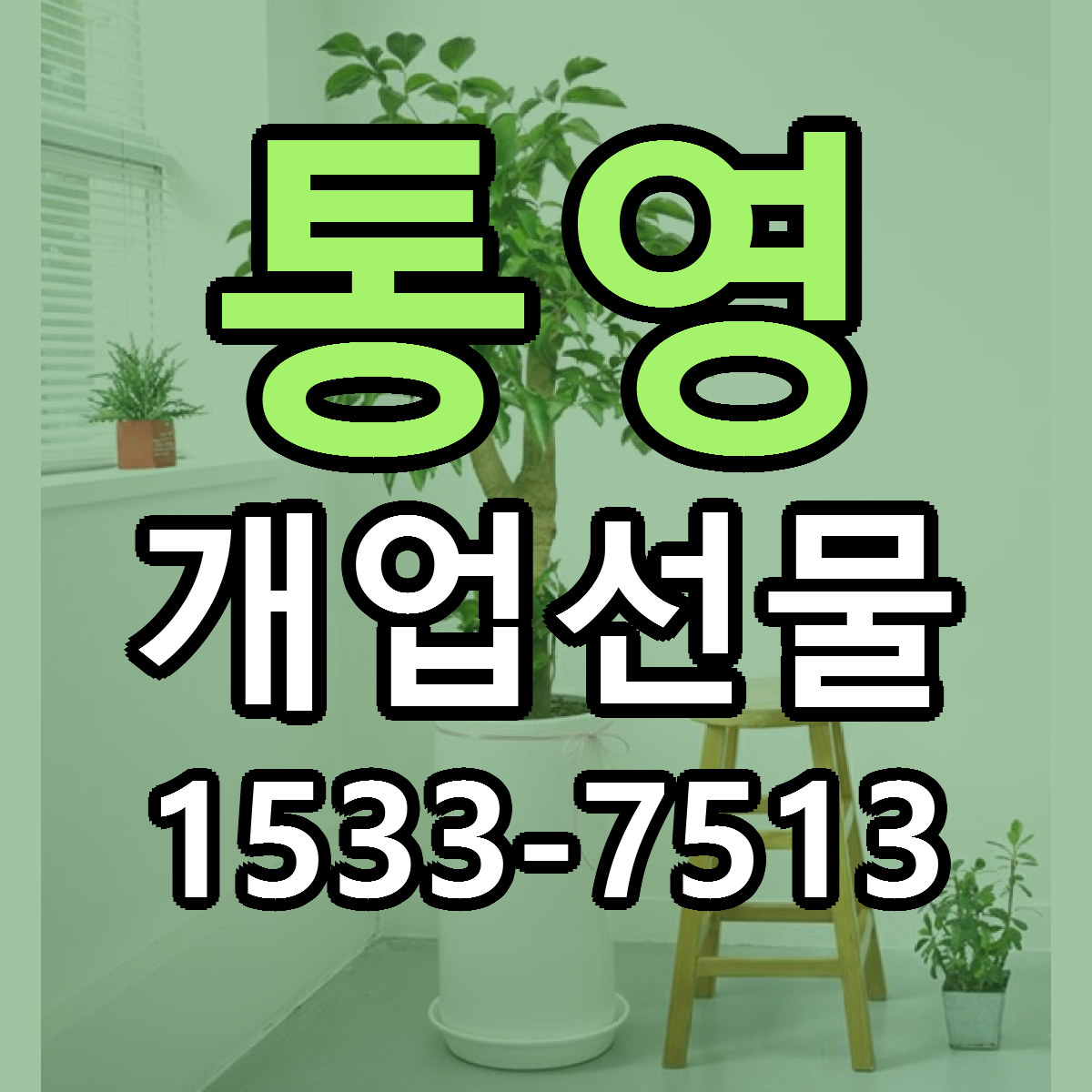 통영 개업선물 빠른배송 리본문구 근처꽃집 예약