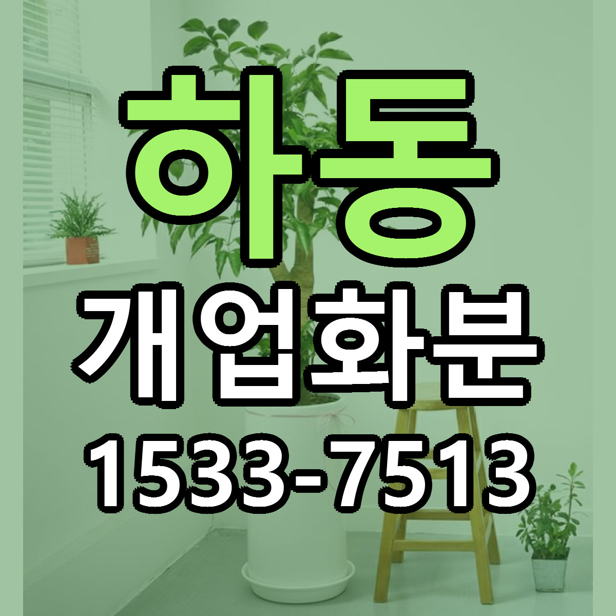 하동 개업화분 근처꽃집 당일배송 리본문구 서비스