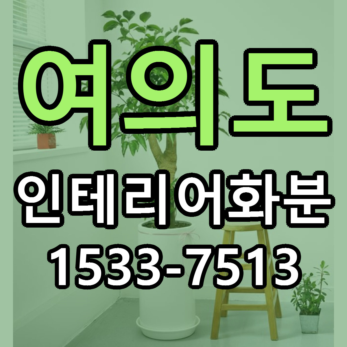 여의도 인테리어화분 싼곳 당일배송 리본문구 작성