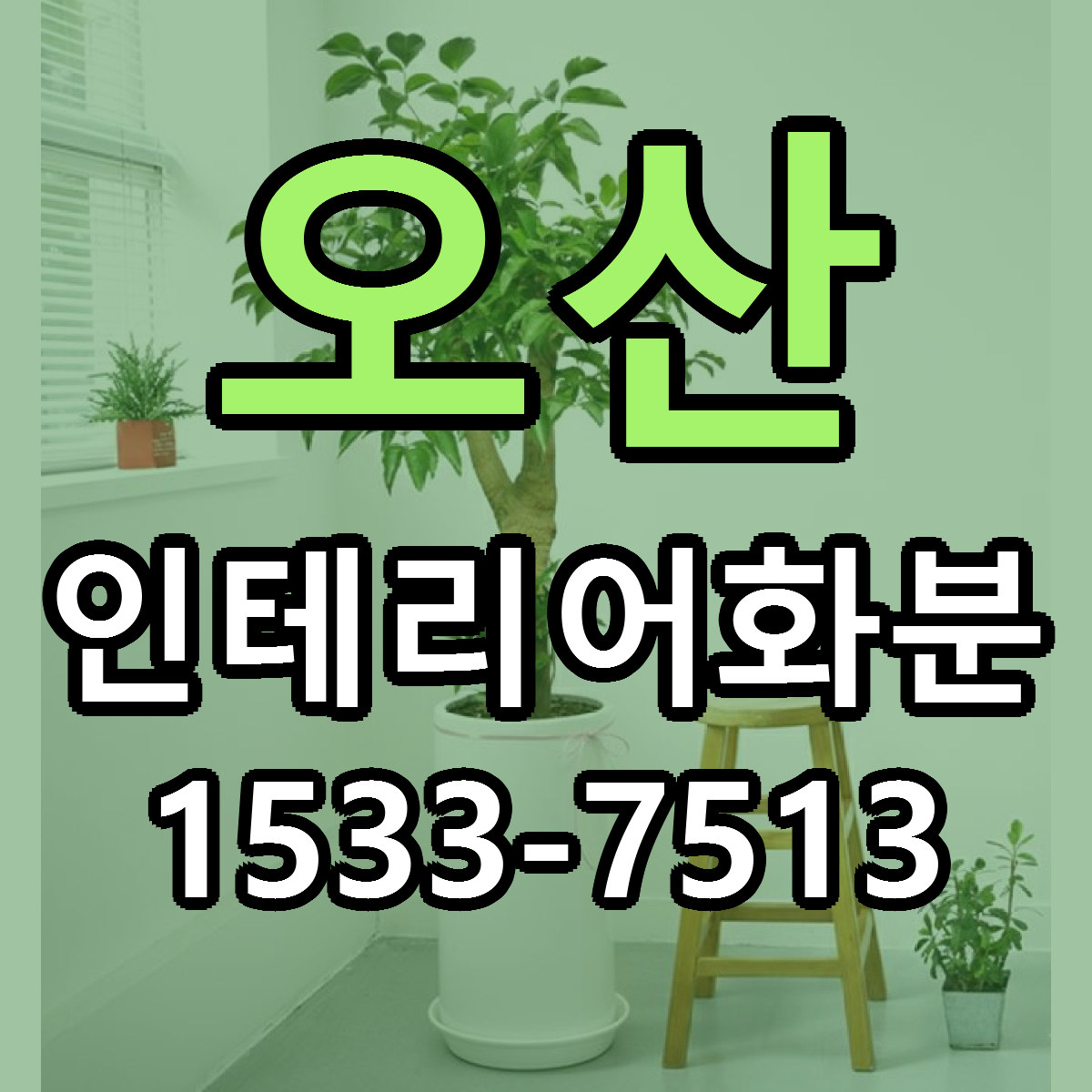 오산 인테리어화분 싼곳 당일배송 리본문구 작성
