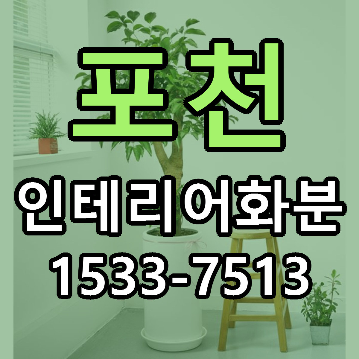 포천 인테리어화분 싼곳 당일배송 리본문구 작성