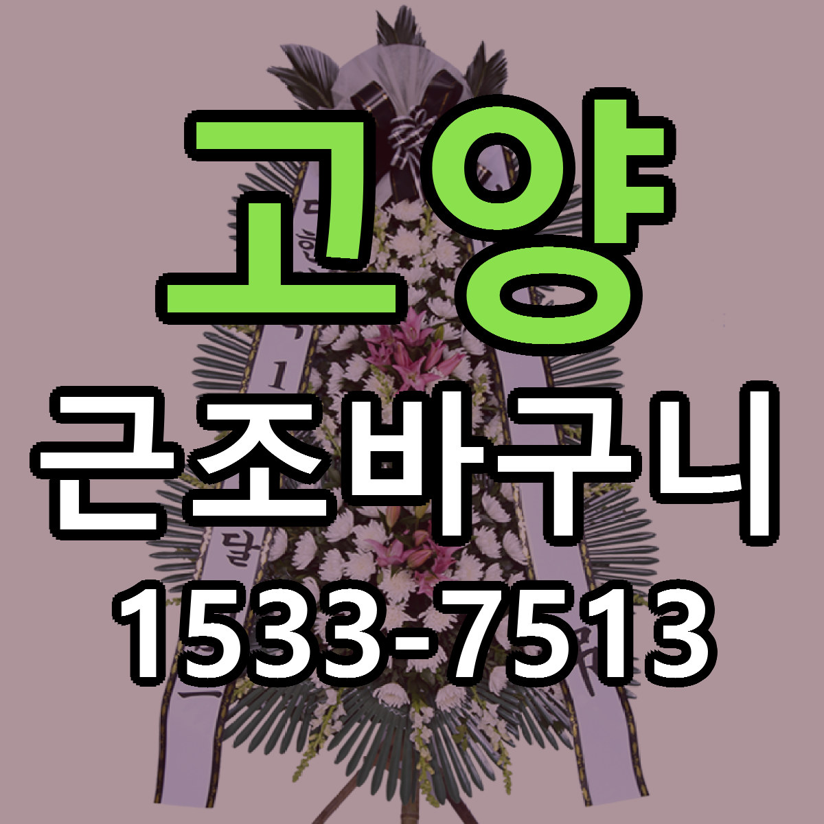 고양 근조바구니 빠른배송 저렴한곳 가격 정리