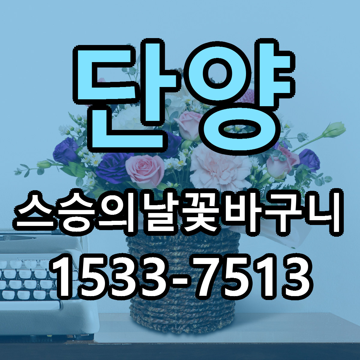 단양 스승의날꽃바구니 리본문구 서비스 저렴한곳 빠른배송