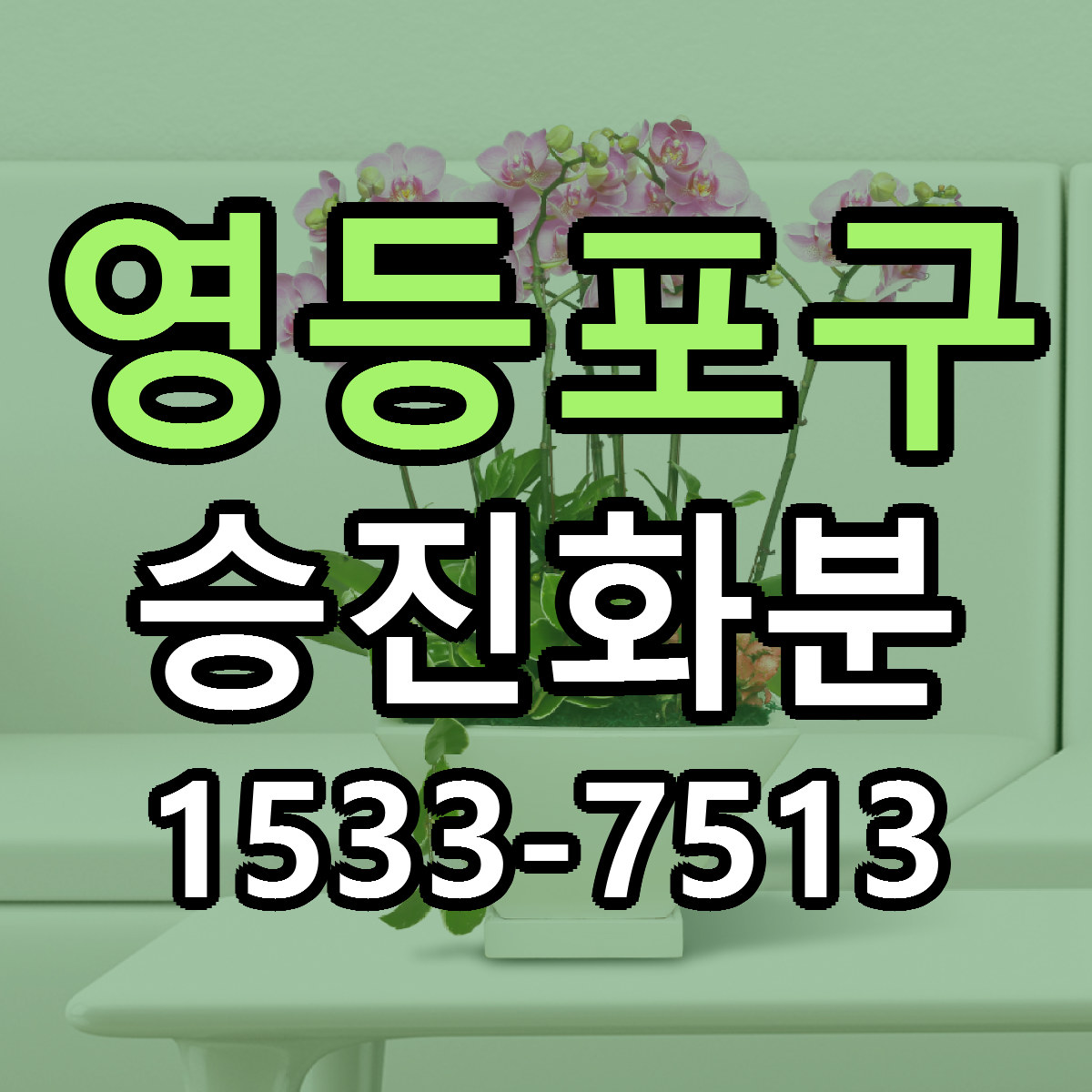영등포구 승진화분 근처꽃집 빠른배송 가격 문의