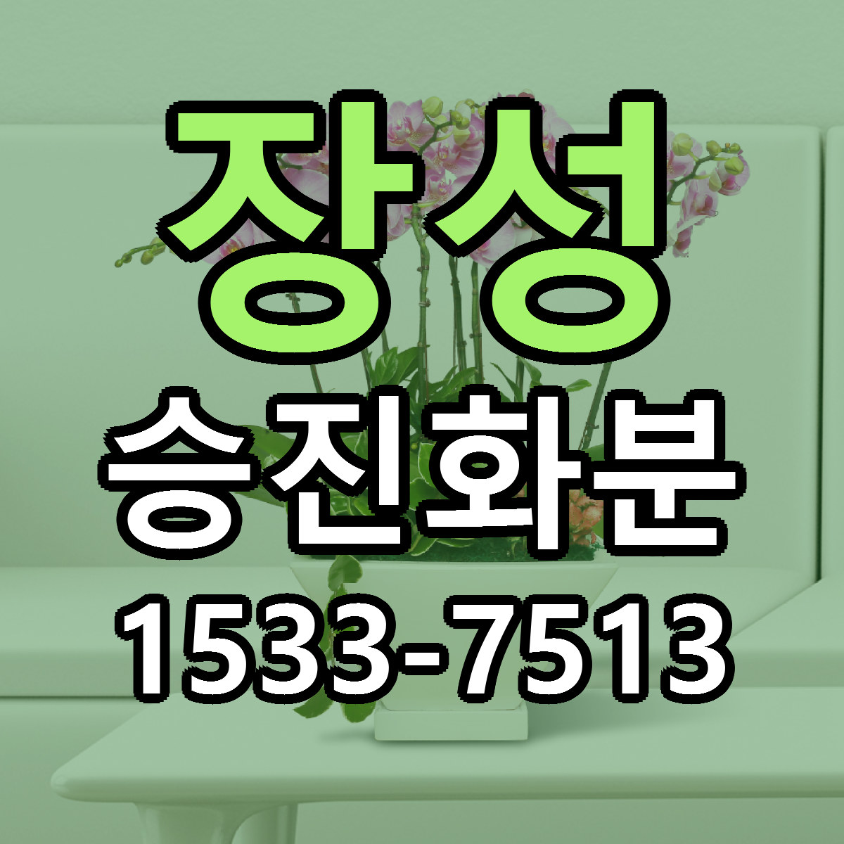 장성 승진화분 리본문구 서비스 저렴한곳 빠른배송