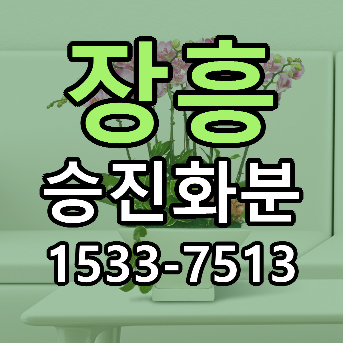 장흥 승진화분 근처꽃집 저렴한곳 빠른배송 서비스