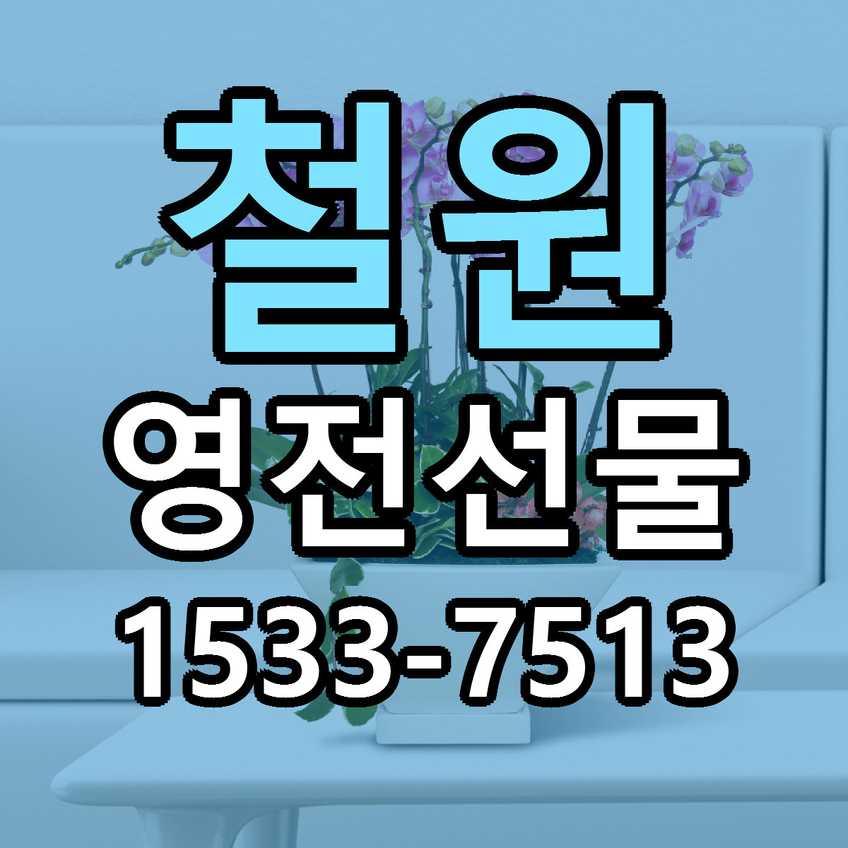 철원 영전선물 리본문구 근처꽃집 저렴한곳 예약