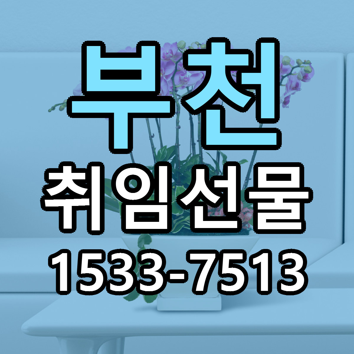 부천 취임선물 당일배송 리본문구 빠른배송 서비스