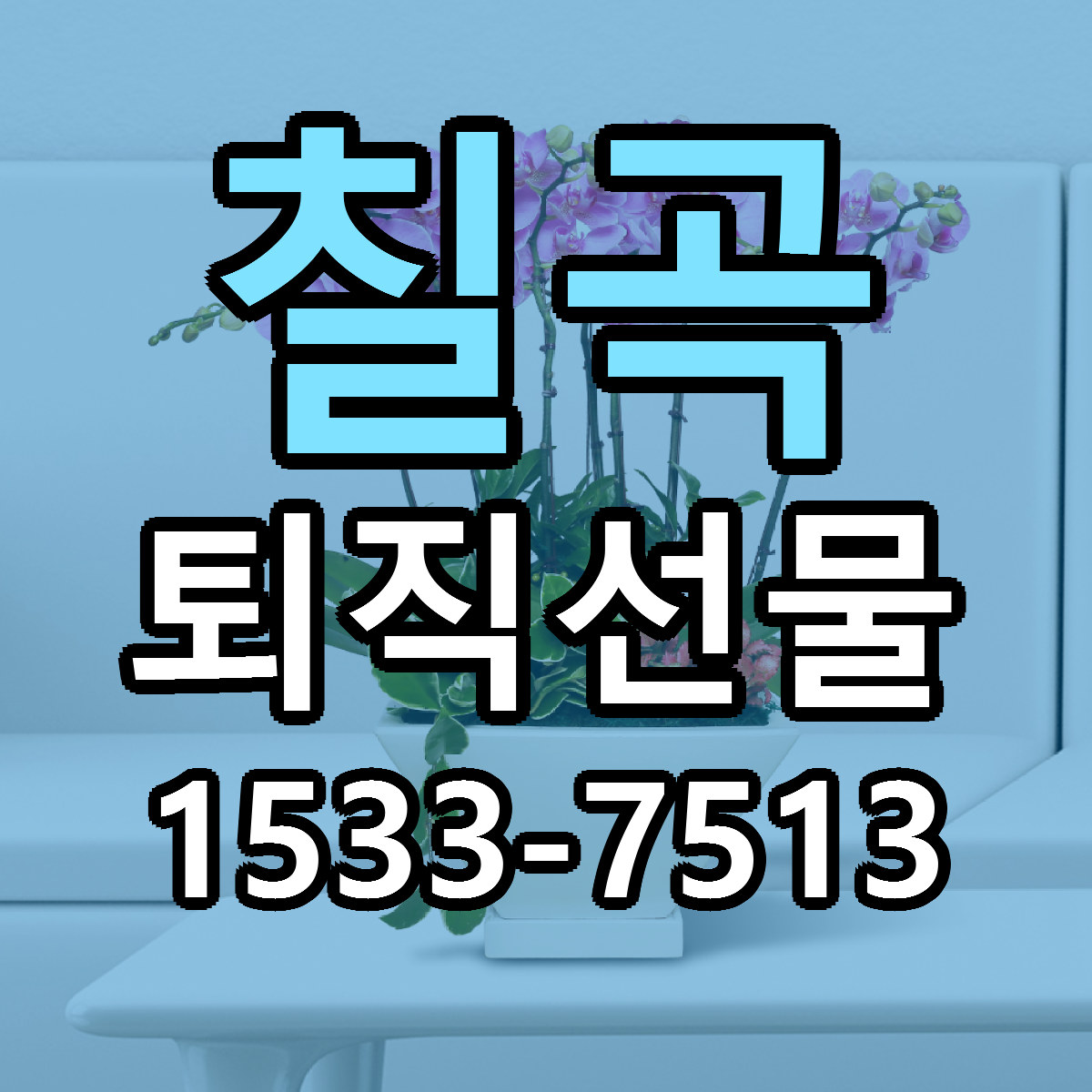 칠곡 퇴직선물 근처꽃집 당일배송 리본문구 서비스