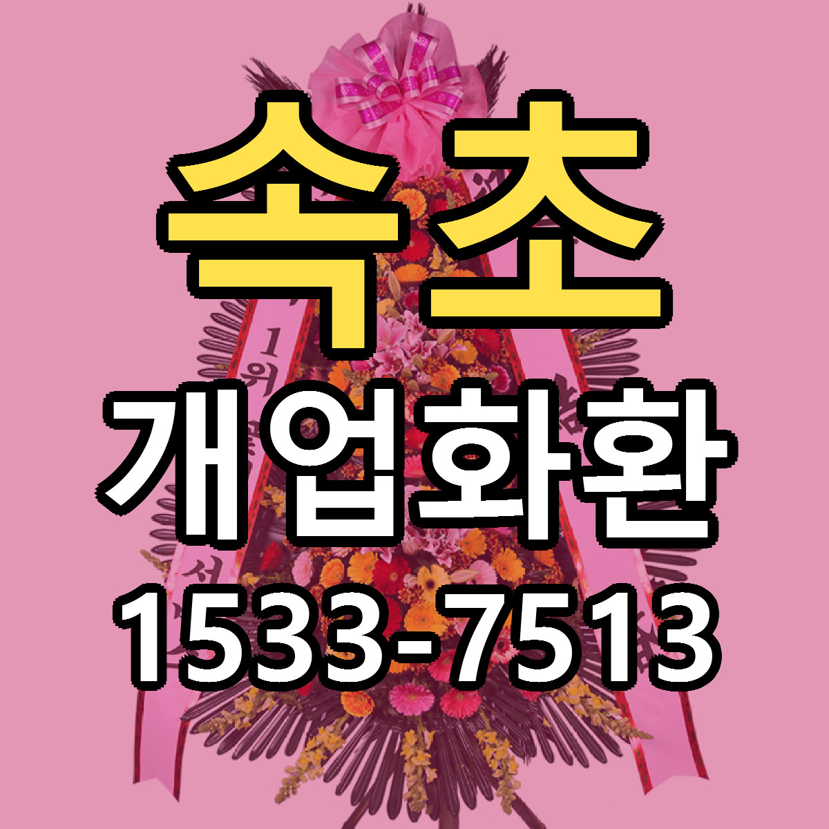 속초 개업화환 저렴한곳 당일배송 근처꽃집 추천