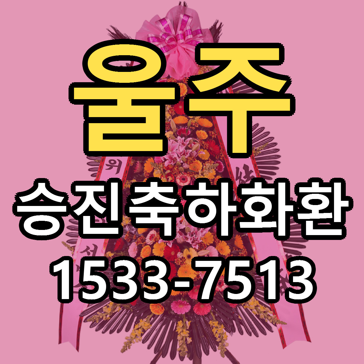 울주 승진축하화환 저렴한곳 당일배송 근처꽃집 추천