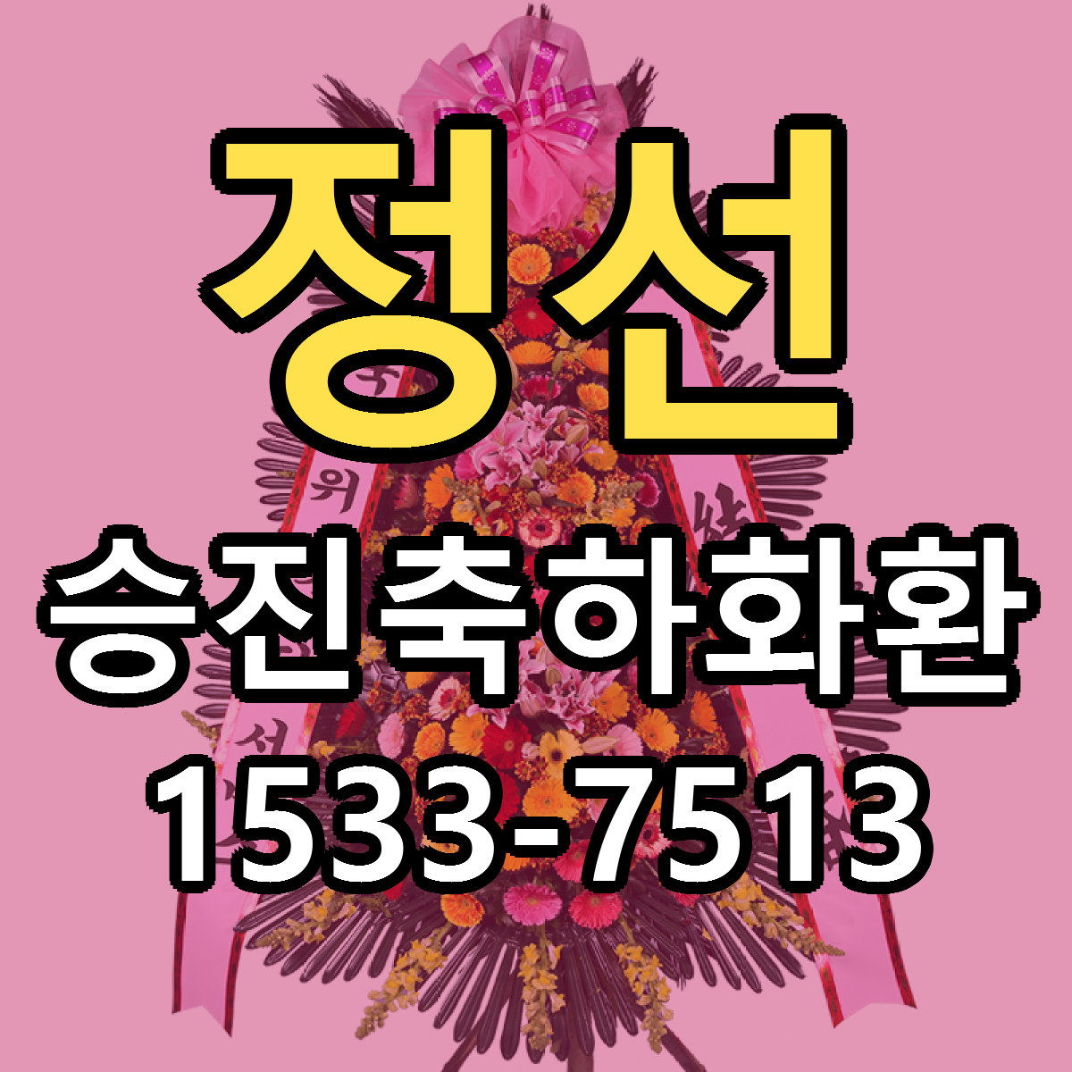 정선 승진축하화환 빠른배송 가격 저렴한곳 찾기